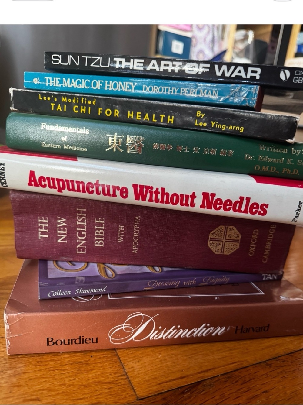 (8) Lot Bundle of Books, for the Body & the Soul